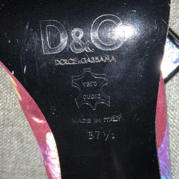 D&G by Dolce&Gabbana Burgundy corduroy butterfly - Picture 4 of 8